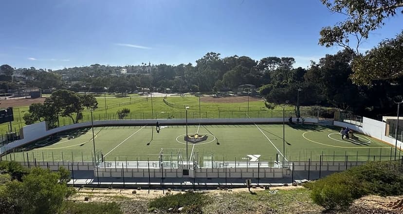The Ryan Family YMCA's new field is an excellent space to find pickup soccer games in San Diego