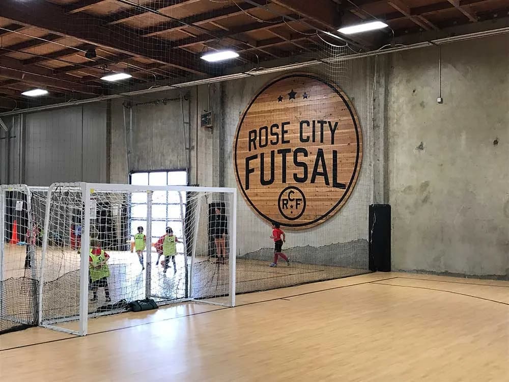 Rose City Futsal is an iconic venue for indoor pickup soccer games in Portland