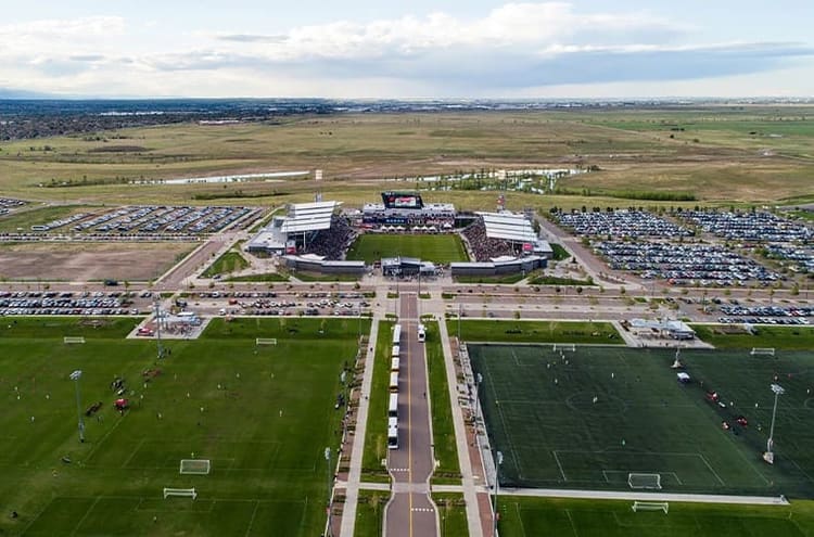 Dick's Sporting Goods Park has multiple full soccer fields for 11v11 pickup play