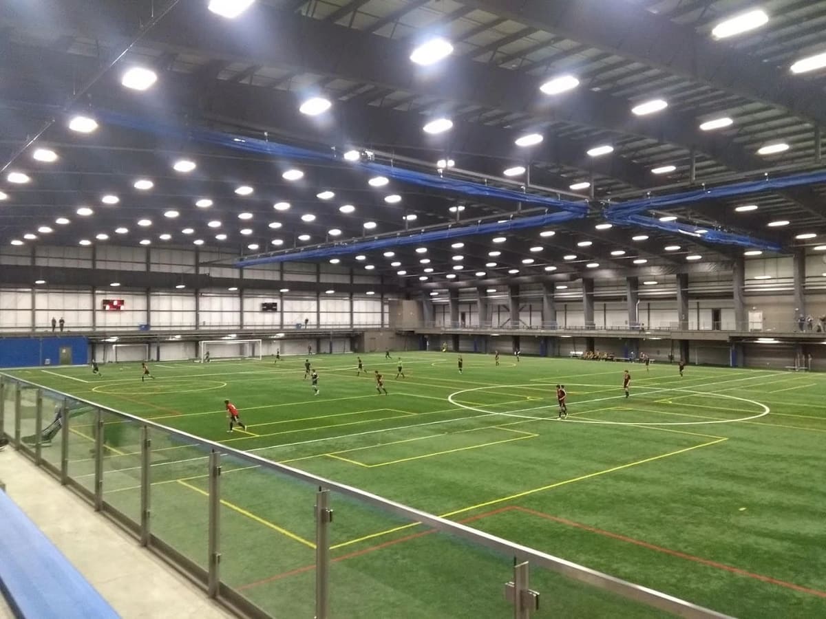 The WSF North Complex is a pickup soccer hub in Winnipeg; it's always easy to find games to join