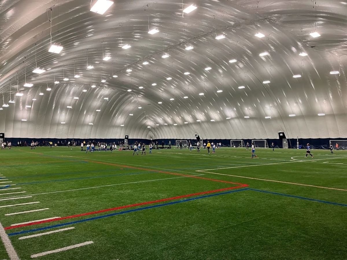 Central Tech Stadium's Indoor Soccer Field