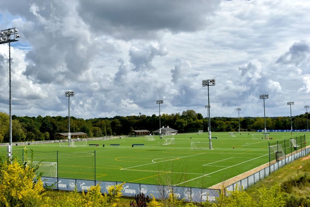The OrthoCarolina Sportsplex has lots of fields for a great social pickup soccer environment