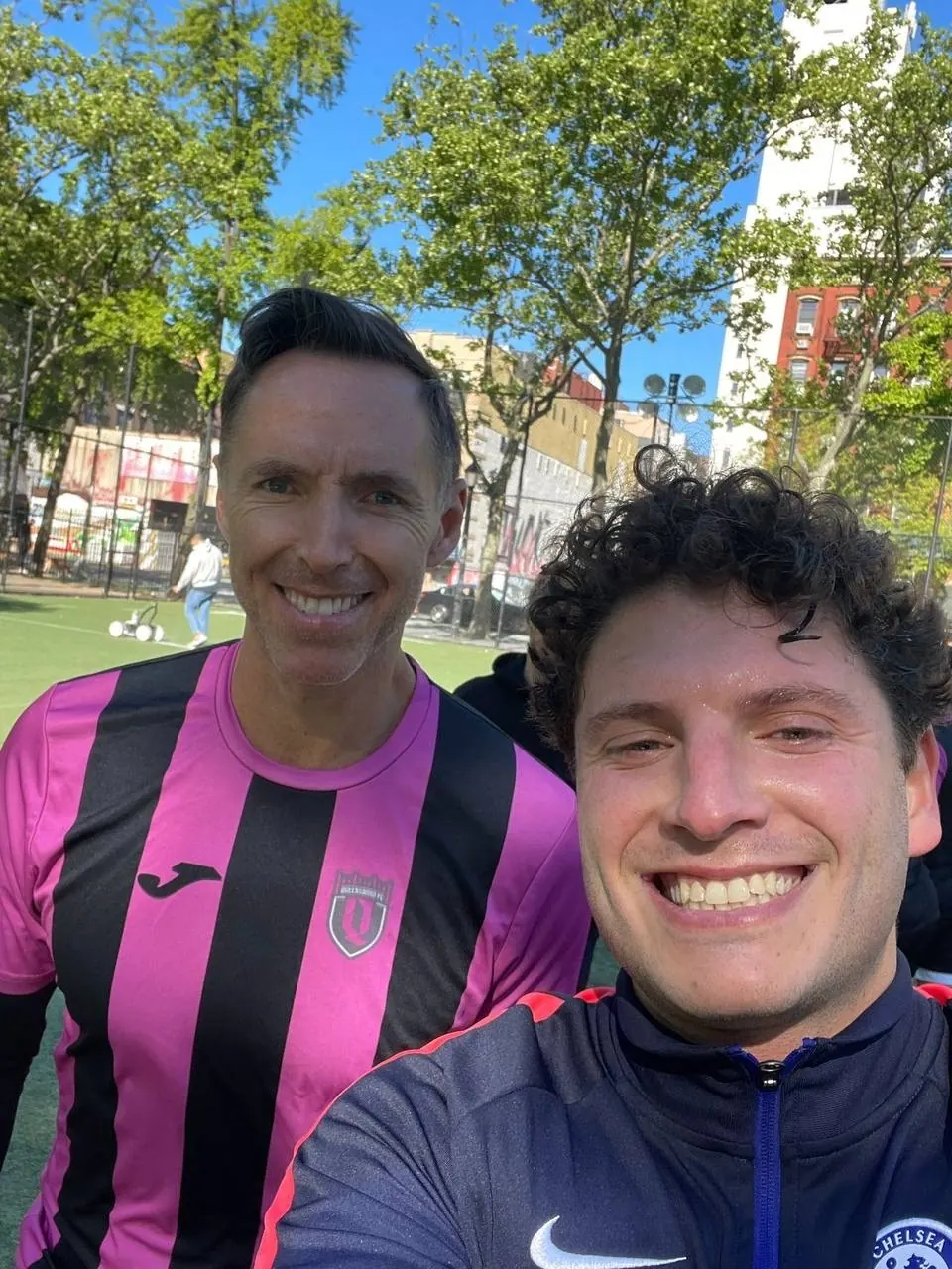 Steve Nash at a GoodRec game